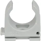 Jsl aaneeschuifbare veerklem 16mm grijs (100 Stuks)