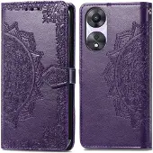 IMoshion Mandala Bookcase voor de Oppo A58 - Paars