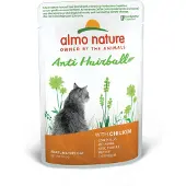 Almo Nature 30x Kattenvoer Nat Anti-Haarbal Kip 70 gr