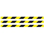 Veba Waarschuwingstape/signaleringtape geel/zwrt 48mmx26