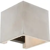 QAZQA Landelijke vierkante wandlamp beton - Alban