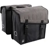Willex - Fietstassen - Business - 30 L - canvas - groen /zwart