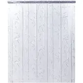 vidaXL Raamfolie bamboepatroon mat 90x500 cm PVC