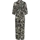 Kaffe Jumpsuit met strikceintuur, model 'carmen' | 42
