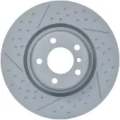 Bosch Remschijf 0 986 479 E05 achter, geventileerd, sleuf, sterk gecarboniseerd, 1 Stuk
