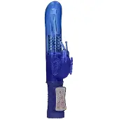 Shots Toys - Rotating Butterfly Vibrator - Blauw