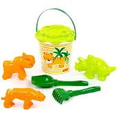 Cavallino Toys safari xl emmerset met zandvormen, 7dlg.