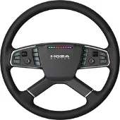 Moza Racing TSW Truck Wheel Zwenkwiel PC Zwart