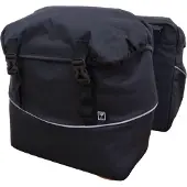 Willex - Double Camping Bag - Dubbele Fietstas - 40 liter - Zwart
