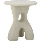 Bloomingville Amiee Bijzettafel, Wit, Polyresin