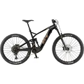 GT eForce Amp+, zwart M | 45cm 2022 Elektrische Fully's