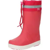 Beck Regenlaarzen 'Wellies' grijs / magenta