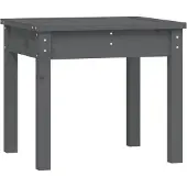 vidaXL Tuinbank 50x44x45 cm massief grenenhout grijs