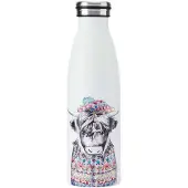 MIKASA Tipperley Hill Cow Thermal Bottle Transparant