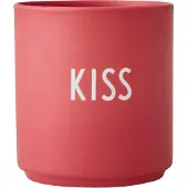 Design Letters favoriete mok 25 cl Kiss-rose