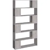 vidaXL Boekenkast/kamerscherm 100x24x188 cm grijs sonoma eikenkleurig