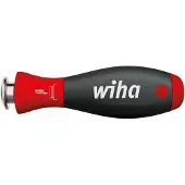 Wiha 284 Schroevendraaierhandgreep SoftFinish-telescopic voor SYSTEM 6 wisselschacht 6.0 mm - 30372