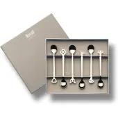 Mepra Mokka Lepels Evento Zilver (6-delig)