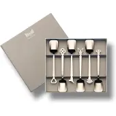 Mepra Ijslepels Evento Zilver (6-delig)