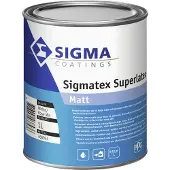Sigma Sigmatex Superlatex Matt | Matte Muurverf en Plafondverf 1 LTR - Kleur|1|2