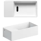 Clou New Flush 3, incl. plug, aluite, voorbewerkt kraangat links