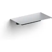 Clou Sjokker Telefoon/douche Planchet - Wandmodel 18cm - Chroom - Accessoires, Wastafel accessoires, Planchetten - 8717462010332