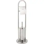 King Hoff 3221 - toilet borstel & papier houder - RVS