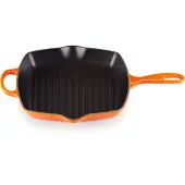 Le Creuset Gietijzeren Vierkante Grillpan Oranjerood 26cm
