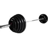 VirtuFit Olympische Rubberen Halterset - 170 kg