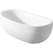 ZEZA Aosta vrijstaand bad - 180x80x63cm - wit 2432004