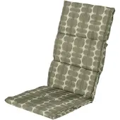 Hartman tuinstoelkussen Mats Green Sling - 50% Polyester / 50% Katoen - Tuinkussens hoge rug dun -