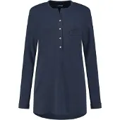 Yumeko Pyjamashirt Jersey Katoen M Blauw - Eco, Bio & Fairtrade