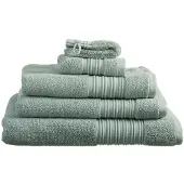 Beddinghouse Sheer - Katoen - Handdoek - 60x110 cm - Groen