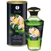 Shunga - verwarmende massageolie - groene thee - 100ml