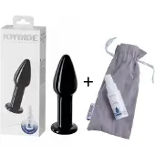Joyride - Glazen buttplug - Zwart