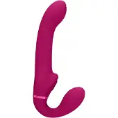 VIVE by Shots - Ai - Dual Vibrating Air Wave Tickler Strapless Strapon