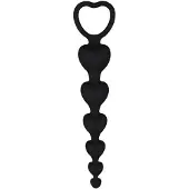 CHISA Siliconen Anaal Ketting - 19 cm