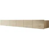 Meubella TV-Meubel Calabas eiken 300 cm hangend