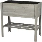 Webshop-outlet.nl Houten Kweekbak / Moestuin Kruidentafel op poten - 81x40x78