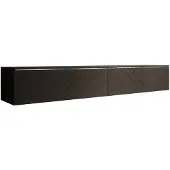 Meubella TV-Meubel zwart 180 cm - TV kast