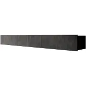 Meubella TV-Meubel Calabas grijs 300 cm hangend
