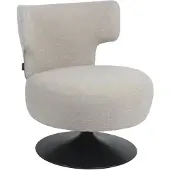 Bronx Fauteuil Metro draaibaar linnen taupe