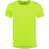 Rogelli Promo Hardloopshirt Heren - Korte Mouwen - Fluorgeel - 3XL