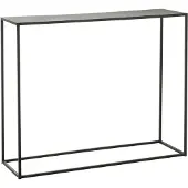 J-Line Console Rechthoek Metaal Zwart