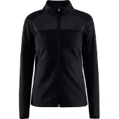 Craft ADV Explore, fleece jas, dame, zwart/grijs