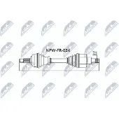 NTY Aandrijfas NPW-FR-024