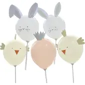 Ginger Ray - - DIY Paasballonnen - 5 stuks
