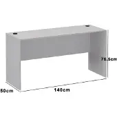 VDD Gaming Bureau - laptoptafel - 140 cm breed en 50 cm diep
