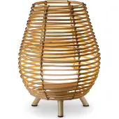 Newgarden Bossa LED tafellamp, dimbaar Bossa,, hout licht, Woon-/ Eetkamer, Hout