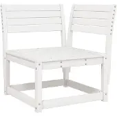 vidaXL Tuinhoekbank 73x73x78 cm massief grenenhout wit